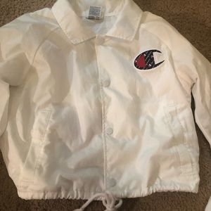 Cropped Champion Windbreaker